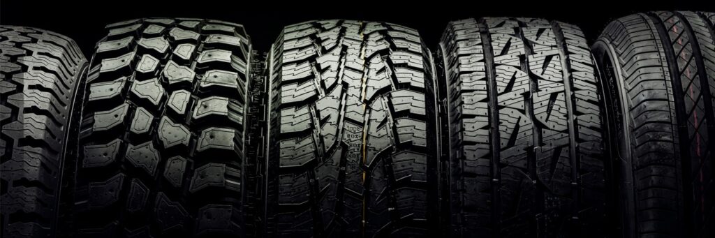 4 Different All Terrain Tires Compared Side By Side