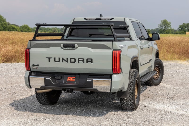 RPT2 Running Board | Crew Cab | Black | Toyota Tundra 2WD/4WD (2022-2026) | Rough Country