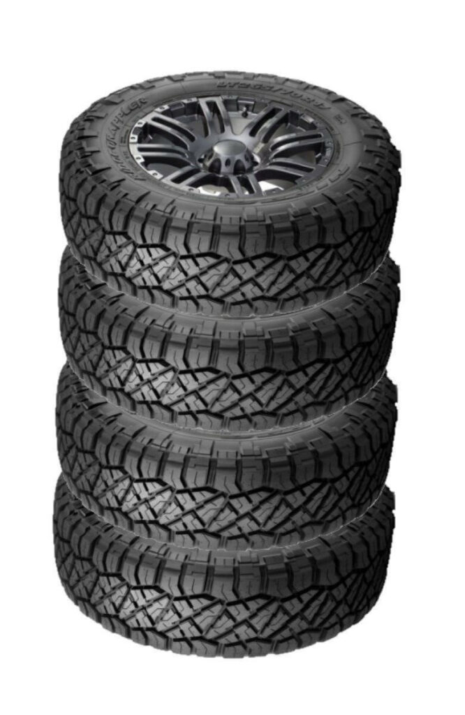33x12.50R22LT F 114Q Set 4 Nitto Ridge Grappler Hybrid Terrain Tires 33125022 - A2i Wheel and Tire