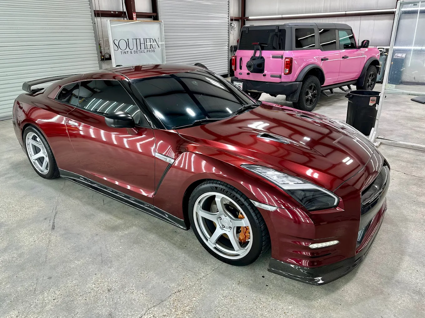nissan GTR window tint