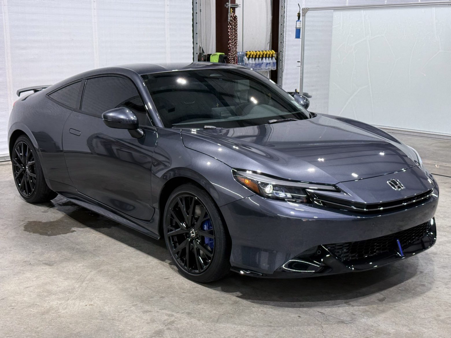 New Honda Prelude with newly installed ceramic window tint and front cap PPF