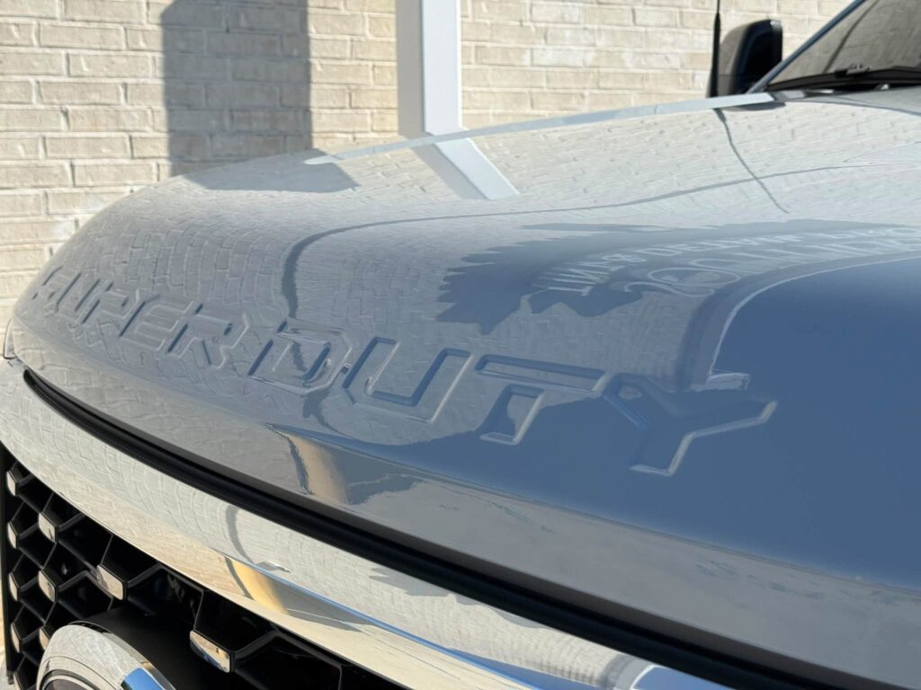 PPF on super duty hood