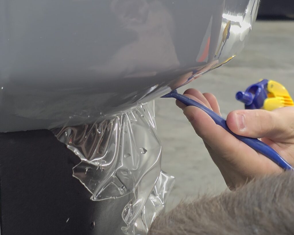 wrap tuck tool for PPF