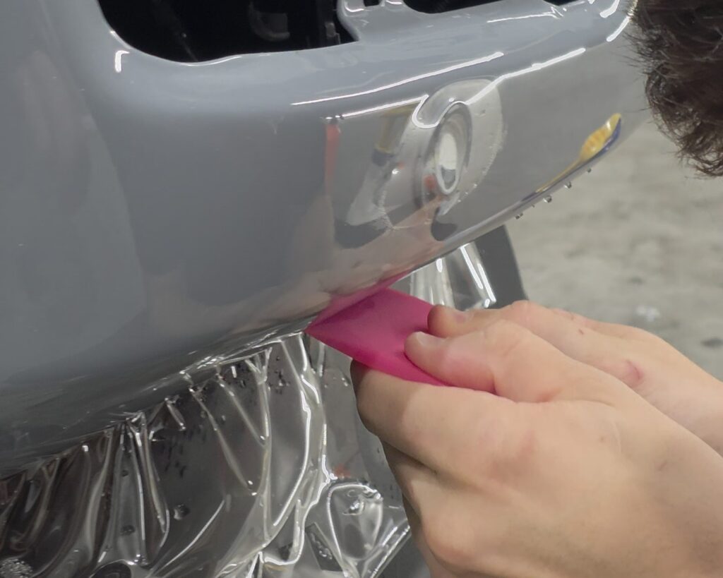 PPF Squeegee Technique Demonstrated
